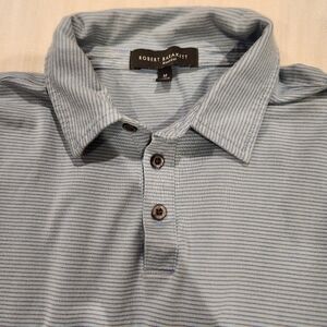 Robert Barakett 100% Pima Cotton Polo Men's Size Medium fit is slim Men's small